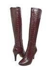 Paradise 2 Croc Slim Calf Leather Dress Boot