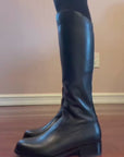 Venice 3-in-1 Stylish Leather Dress Boots with Versatile Looks and Exceptional Comfort