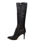 Lily Black Dress Boots - Stylish Leather Boots for Day or Night