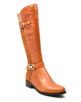 SoleMani Valentino Leather Boot for Slim Calves - Stylish and Comfortable