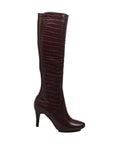 Paradise 2 Croc Slim Calf Leather Dress Boot