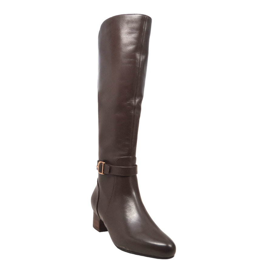 Valencia 2 SoleMani Slim Calf Boot with Detachable ankle Strap