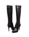 Lily Black Dress Boots - Stylish Leather Boots for Day or Night