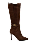 Noosh Suede Heel Dress Boots for Stylish and Comfortable Wear