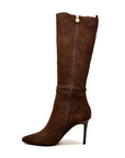 Noosh Suede Heel Dress Boots for Stylish and Comfortable Wear