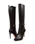 Noosh Leather Heel Dress Boots - Stylish and Versatile