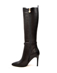 Noosh Leather Heel Dress Boots - Stylish and Versatile