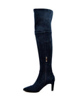 Stella Suede Over-The-Knee High Heel Boots - Stylish and Comfortable