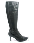 Solemani Rochelle Leather Heel Dress Boots - Stylish and Versatile