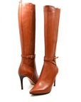 Noosh Leather Heel Dress Boots - Stylish and Versatile